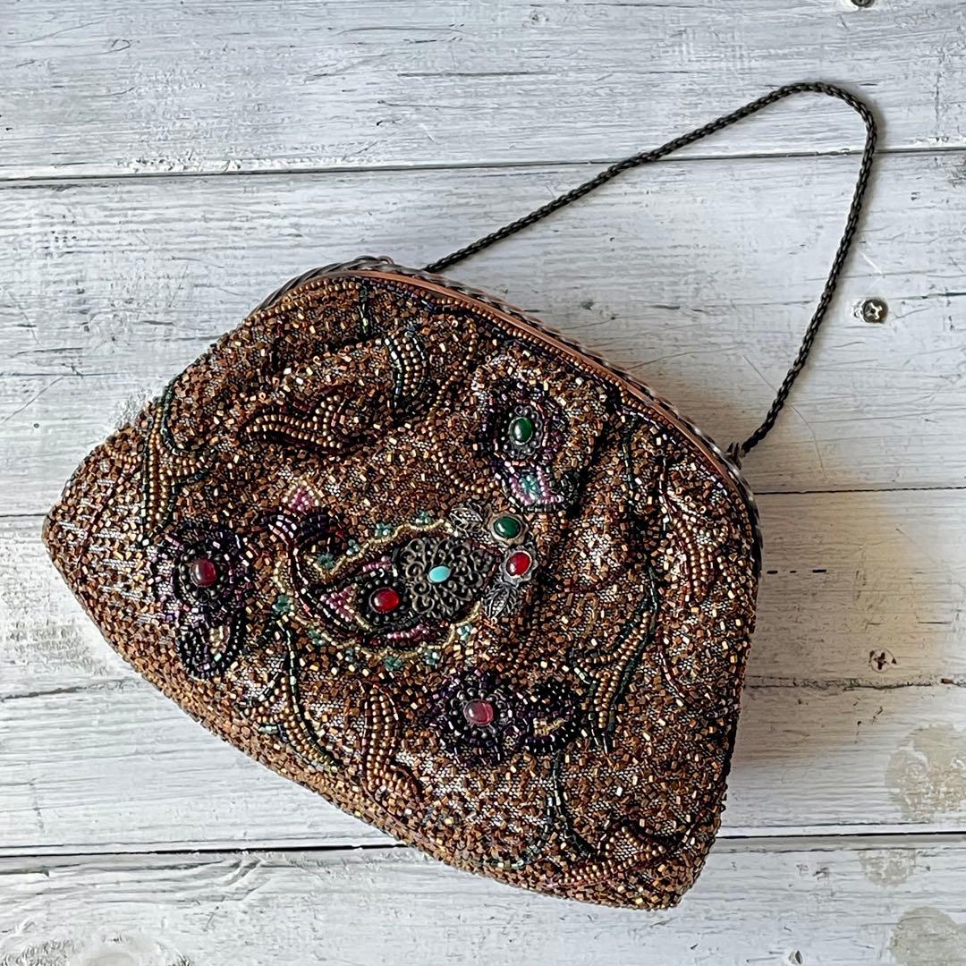 Lumy ビーズ刺繍 パーティーバッグ クラッチバッグ ビジュー