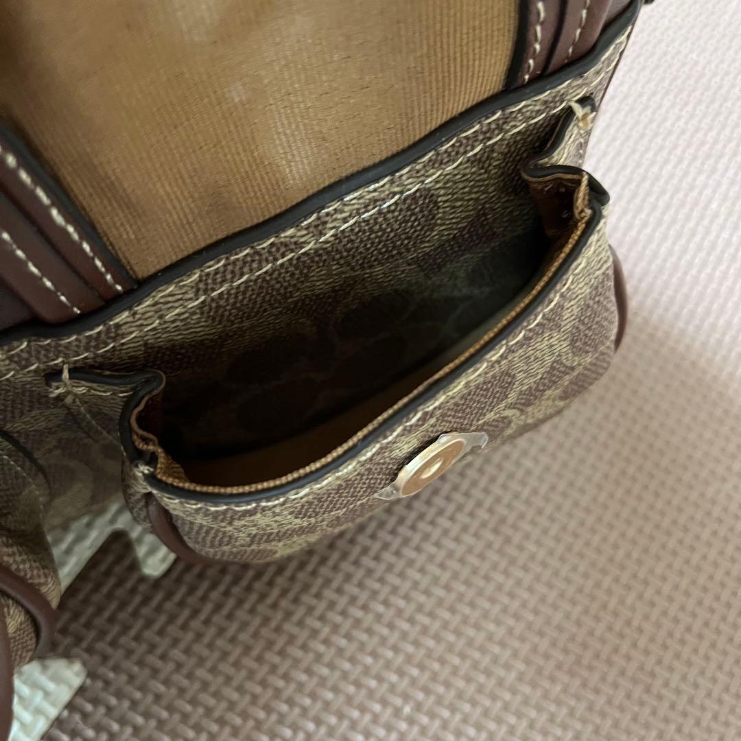 コーチ アシュトン バッグ・シグネチャー キャンバス アウトレット