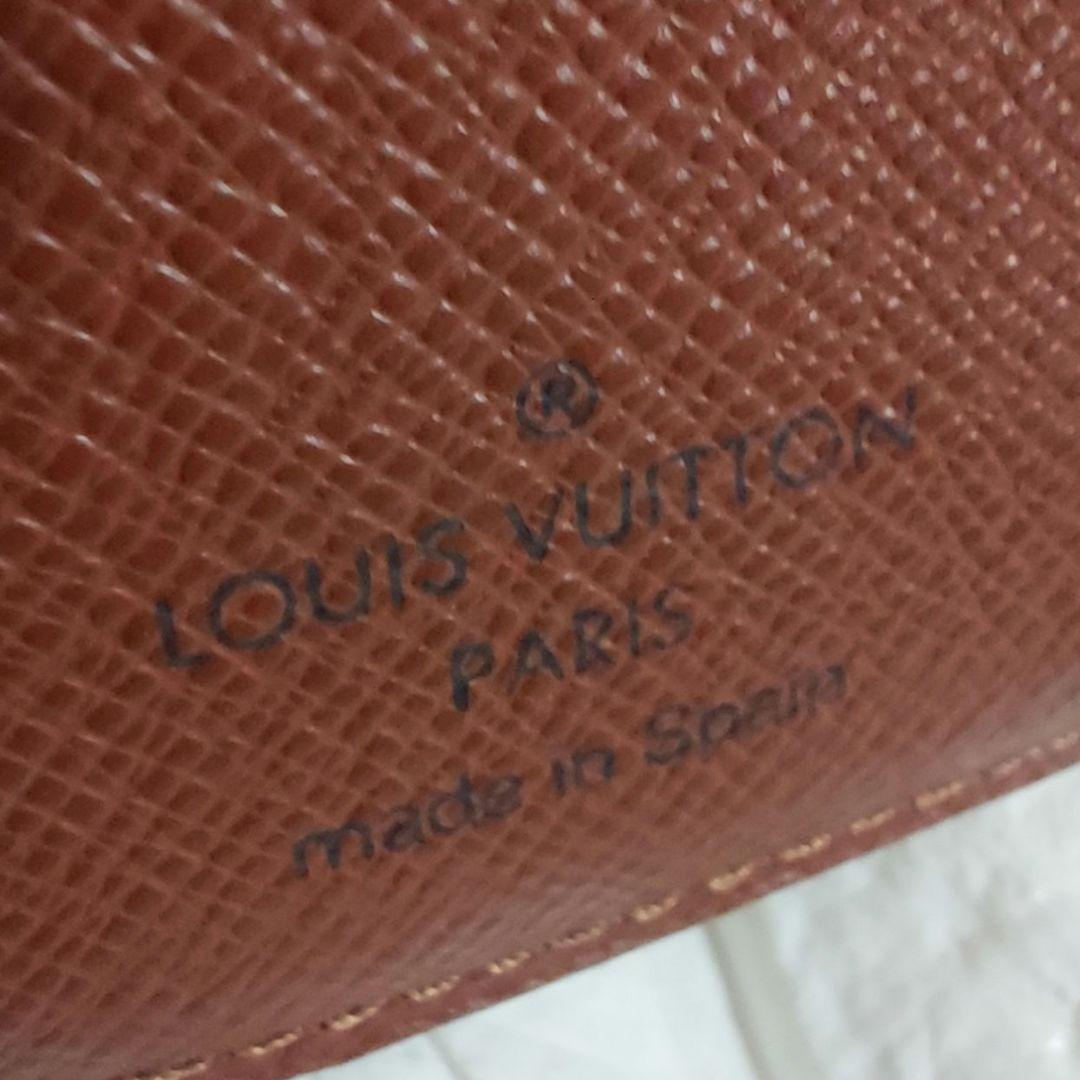 美品 Louis Vuitton ルイヴィトン コンパクトジップ 二つ折財布