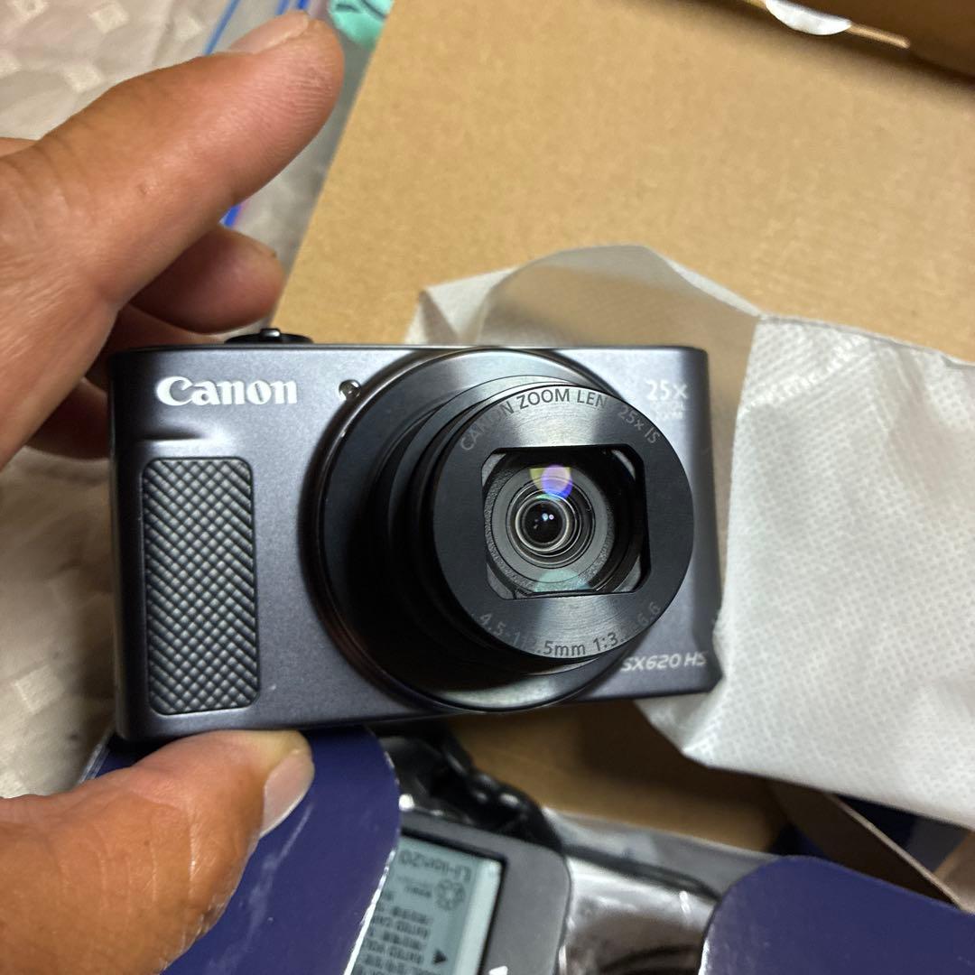 ‼️✨超美品✨Canon SX620 HS デジタルカメラ　箱付きバッテリー2個