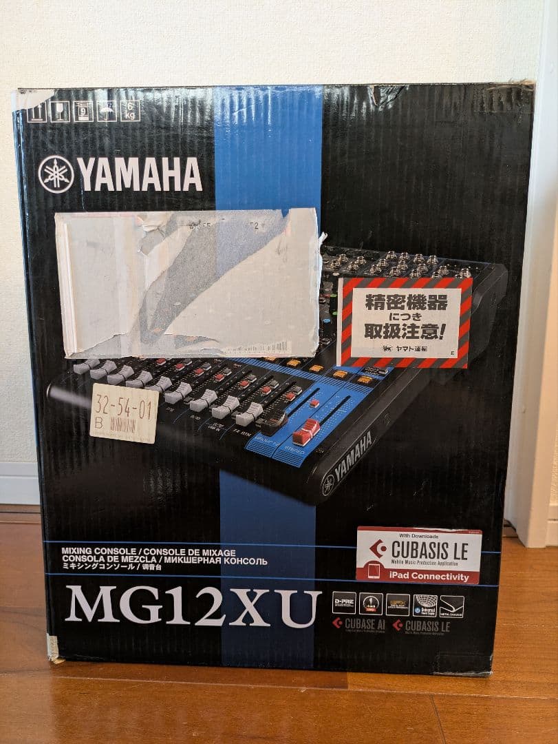 YAMAHA MG12XU アナログミキサー コンデンサーマイク付き