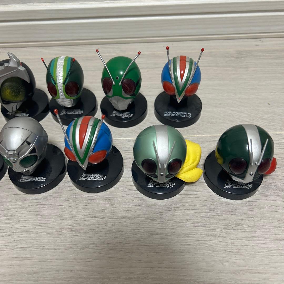 【希少品】食玩　仮面ライダー　昭和ライダーマスクコレクション　　プレバン
