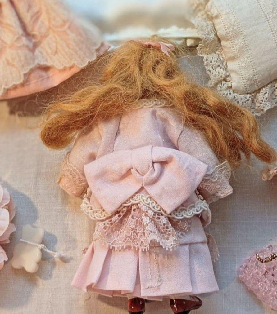 お衣装セット　Handmade　ミニョネット　ビスクドール　着せかえ