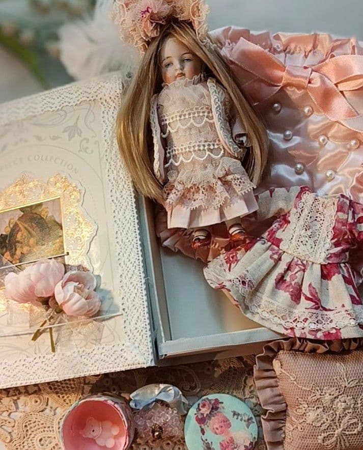 お衣装セット　Handmade　ミニョネット　ビスクドール　着せかえ