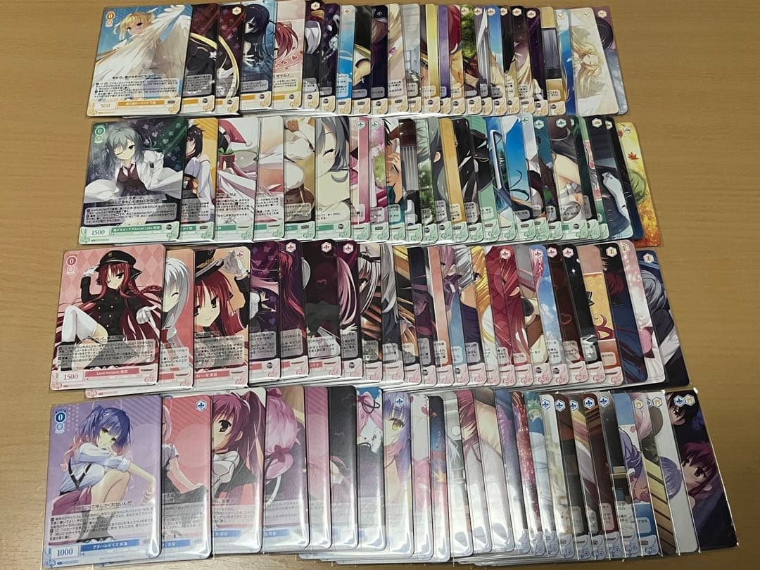 RR以下4コン&TD限定4コン ゆずソフト ヴァイスシュヴァルツ ロゼ