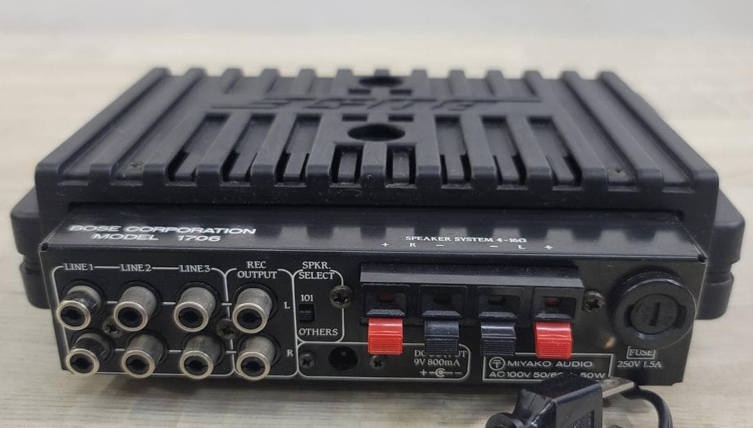 【良品】Bose 1706 パワーアンプ