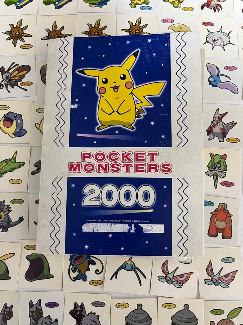 ポケモンパン デコキャラシール 450枚以上　ファイル付き