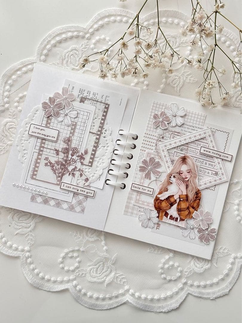 コラージュ素材　紙もの　素材紙　【1752】