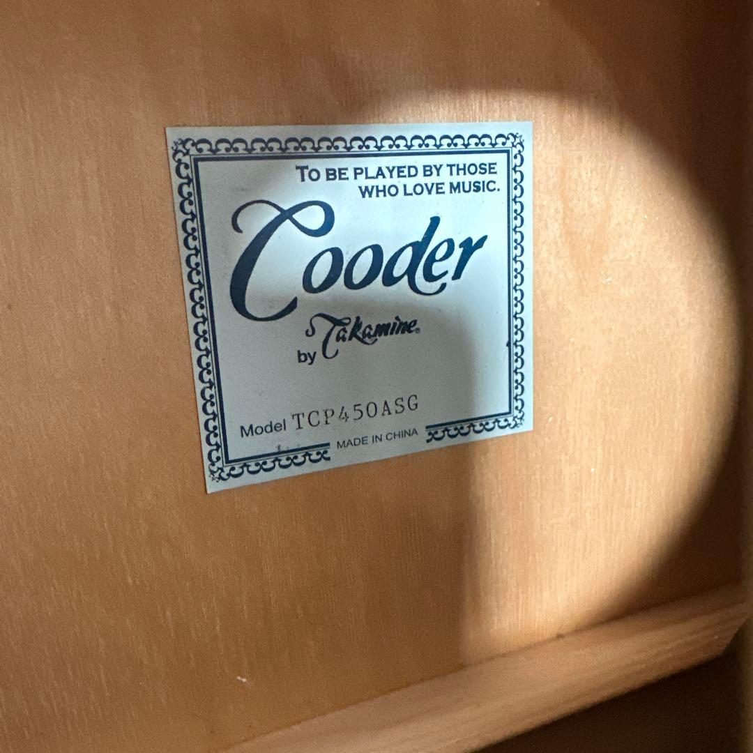 タカミネ Cooder TCP450ASG ソフトケース付き エレアコ ※r2※