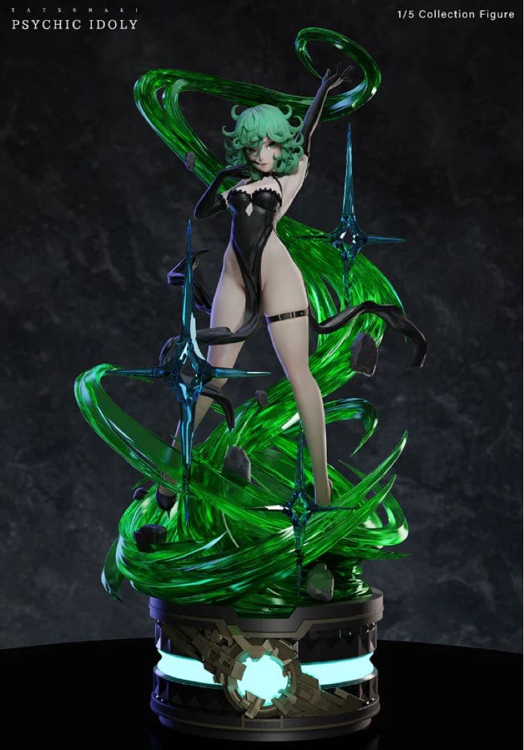 戦慄のタツマキ ガレージキットスタチュー 1/5スケール フィギュア 正規品