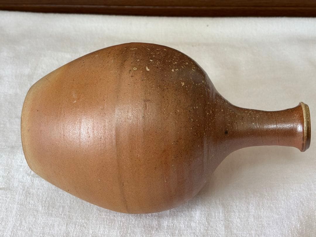 信楽焼　大徳利　花瓶アンティーク置物　骨董品　唐九郎釜