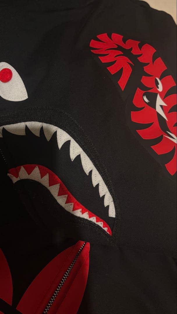 adidas BAPE SHARK FULLZIP HOODIE パーカー