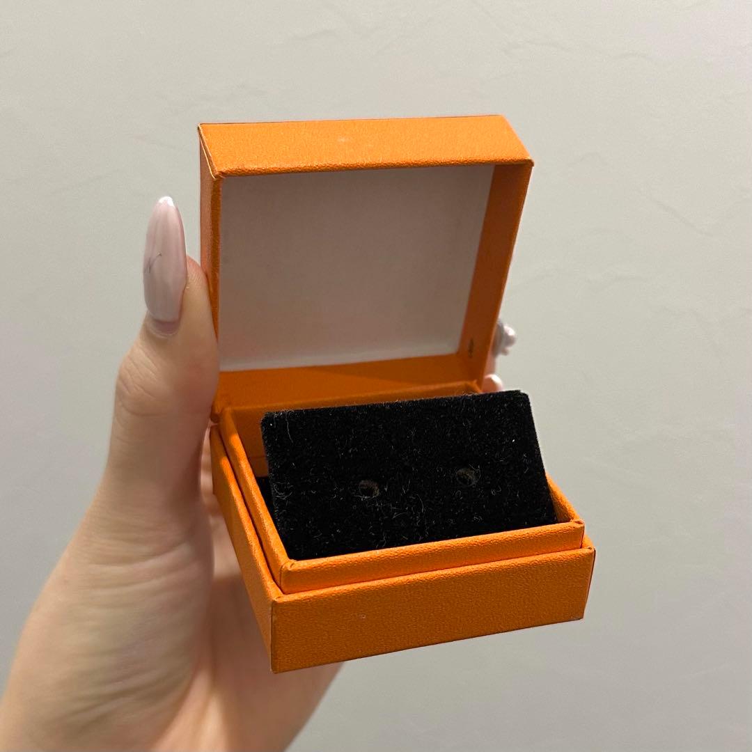 ㊱HERMES　エルメス　オレンジ　空箱　小物・アクセサリー入れ　8個セット