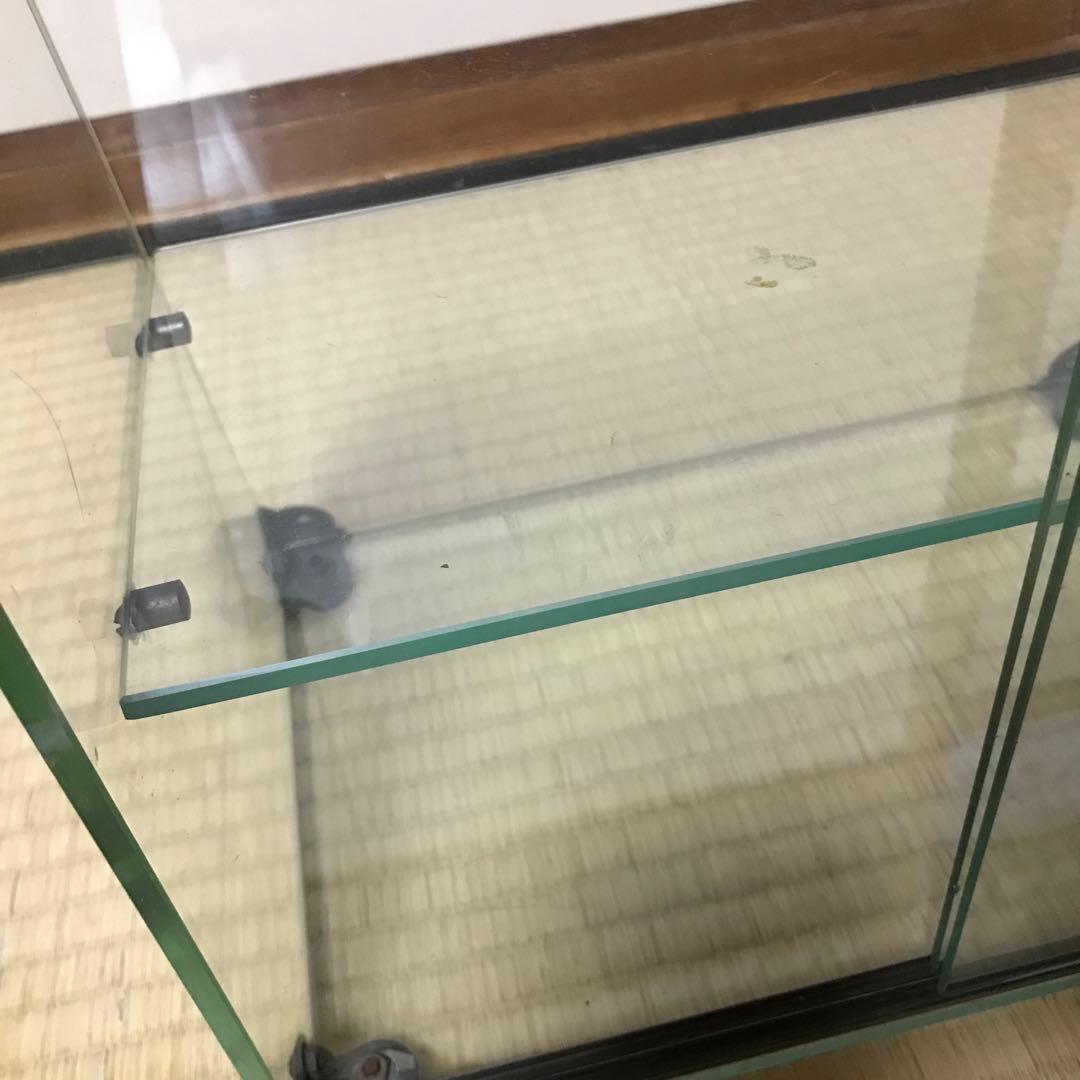 昭和レトロ　卓上　ガラスショーケース　アンティーク