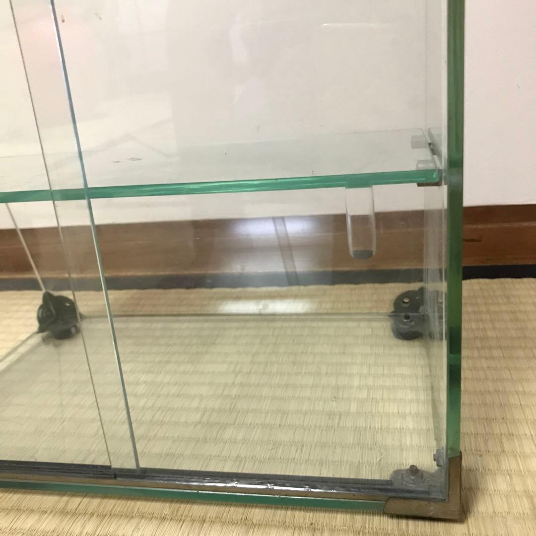 昭和レトロ　卓上　ガラスショーケース　アンティーク