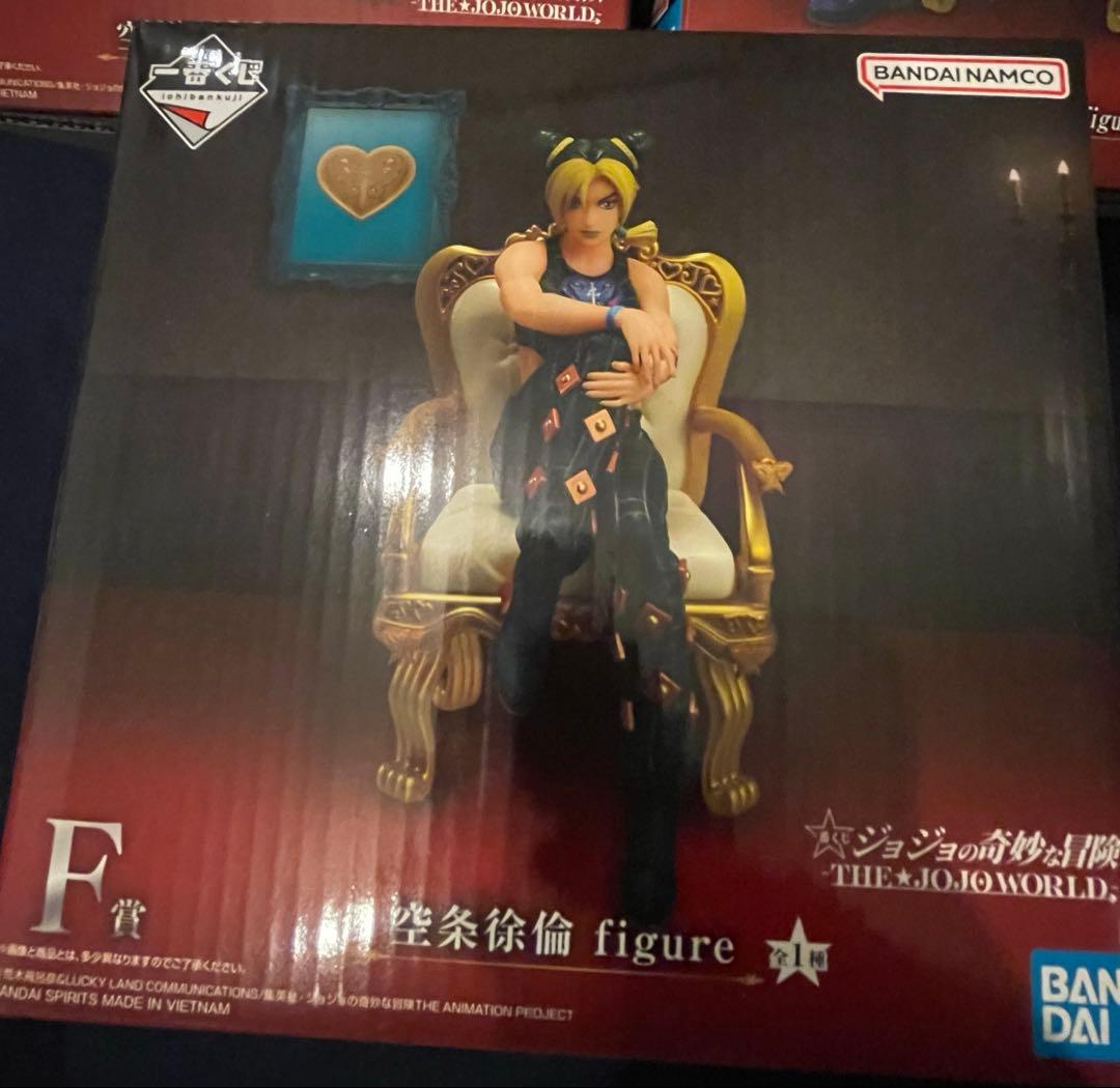 ジョジョ　一番くじ　フィギュア5個+ピンズコレクション3個+下位賞25個セット
