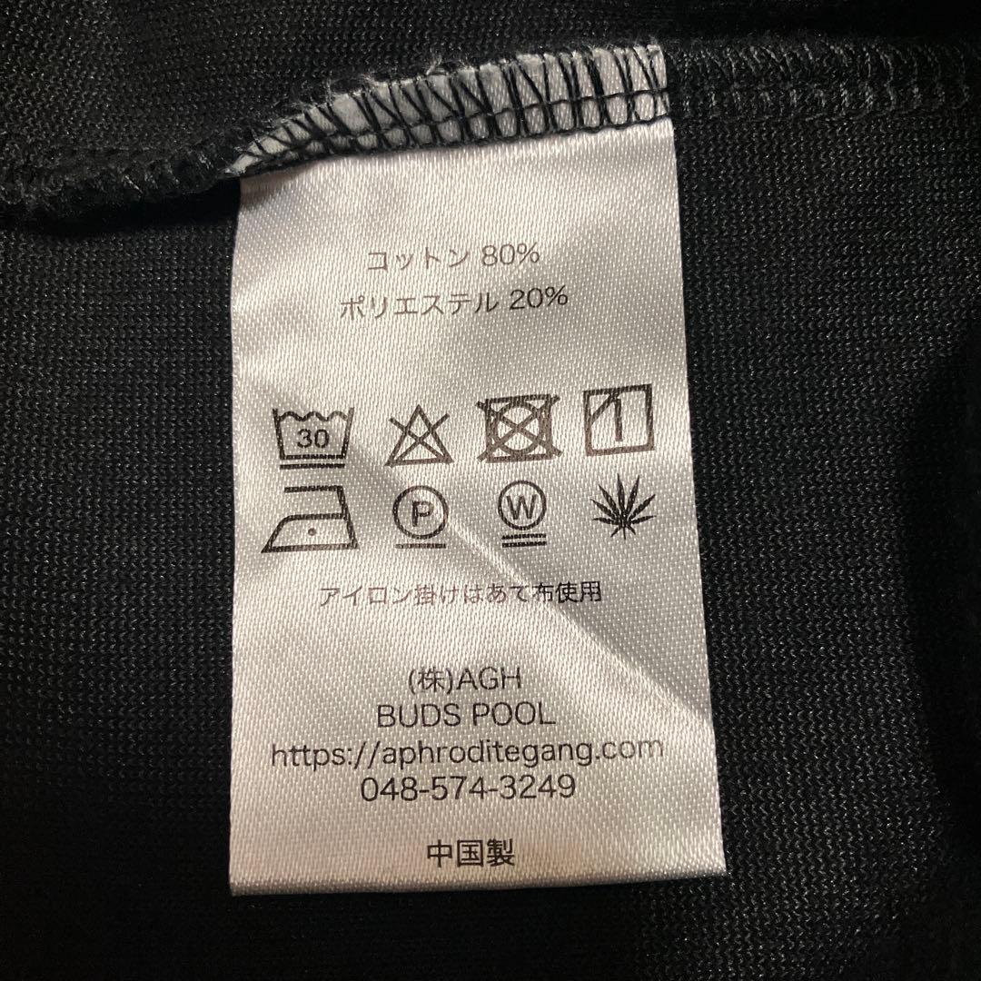 GAKKIN × BUDSPOOL 花罰家紋 VELOUR S/S TEE XL