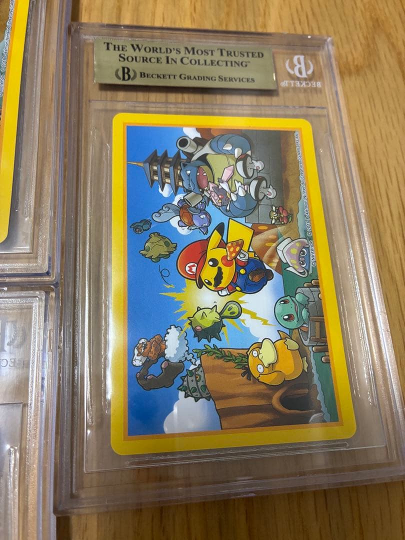 BGS10★BGS9.5☆マリオピカチュウ スペード ポケモントランプ