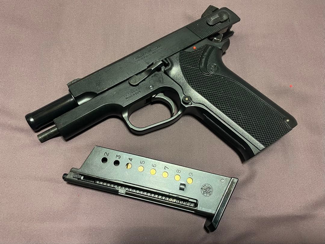 タナカ S&W M4505 41/4インチ ガス漏れあり
