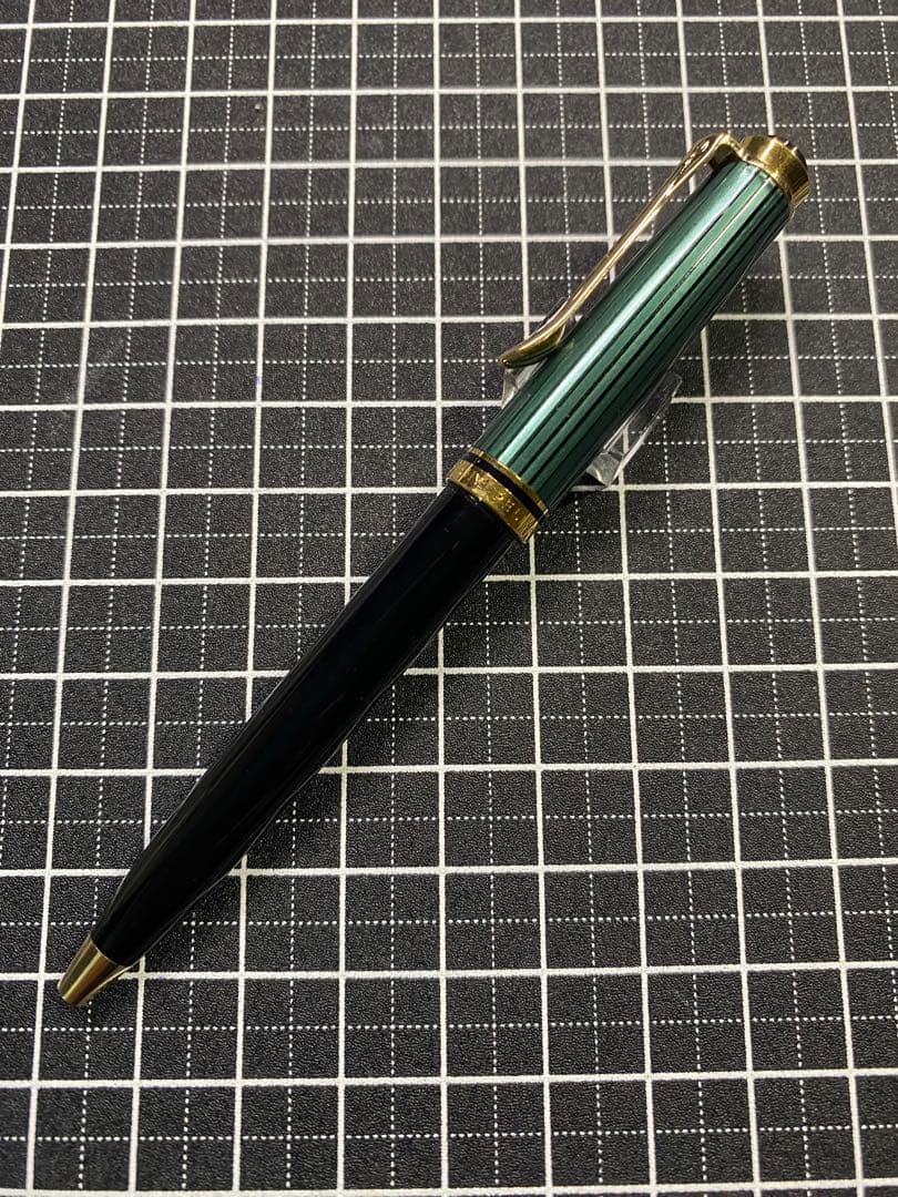 PELIKAN SOUVERAN K300 Green-stripe ボールペン
