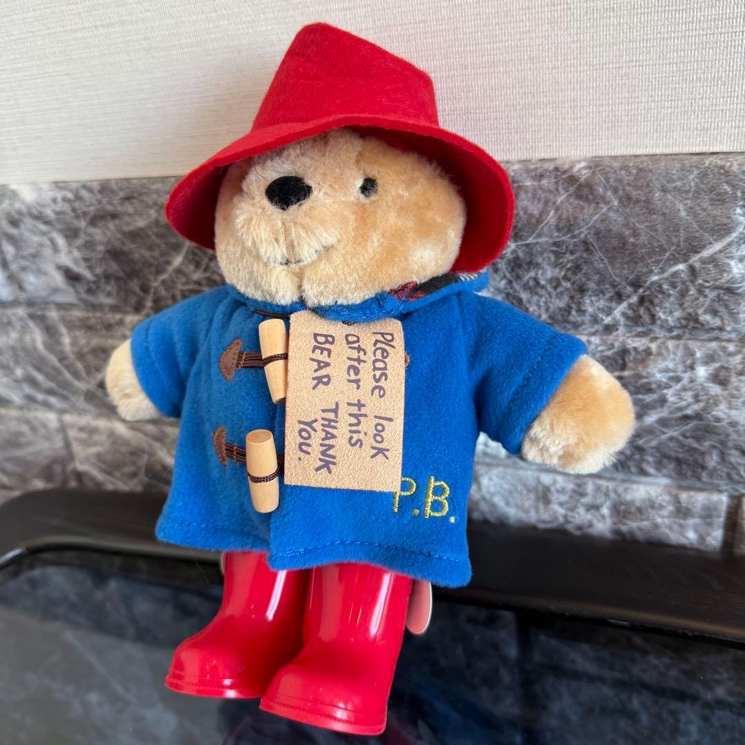 【ロンドン購入/新品タグ付き】パディントンベア☆公式ぬいぐるみ25cm