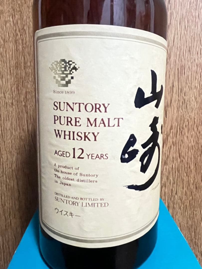 サントリー ピュアモルトウイスキー 山崎12年 PURE MOLT whisky