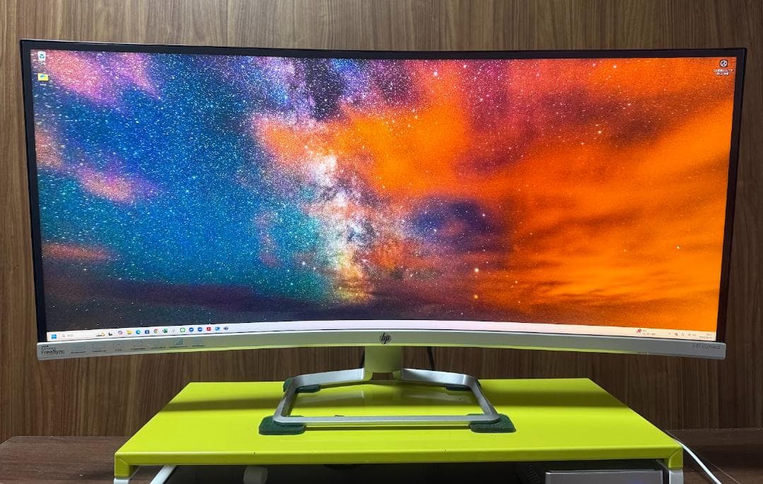 【手渡し限定（江東区界隈）】ＨＰ製　34インチ ウルトラワイドディスプレイ