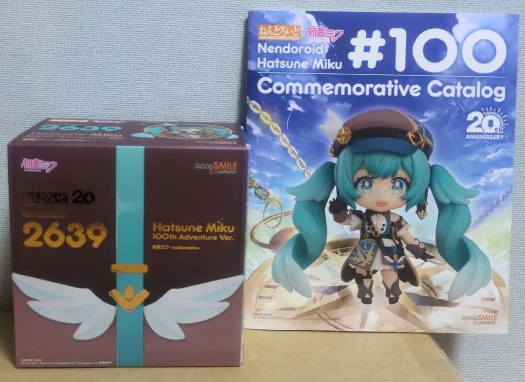 特典あり　ねんどろいど 初音ミク 100番目の冒険Ver.　新品未開封