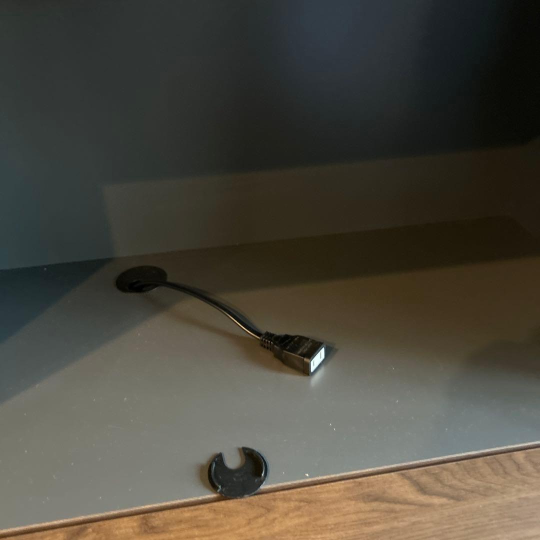 【モデルルーム展示品】木目調テレビボード　サイドボード　モダンスタイル