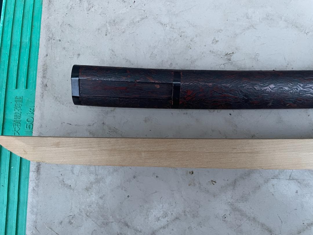 ★状態〇★ 竹光 模造刀 昭和レトロ [ 鍔 柄 が希少品 ] 古美術品 置物