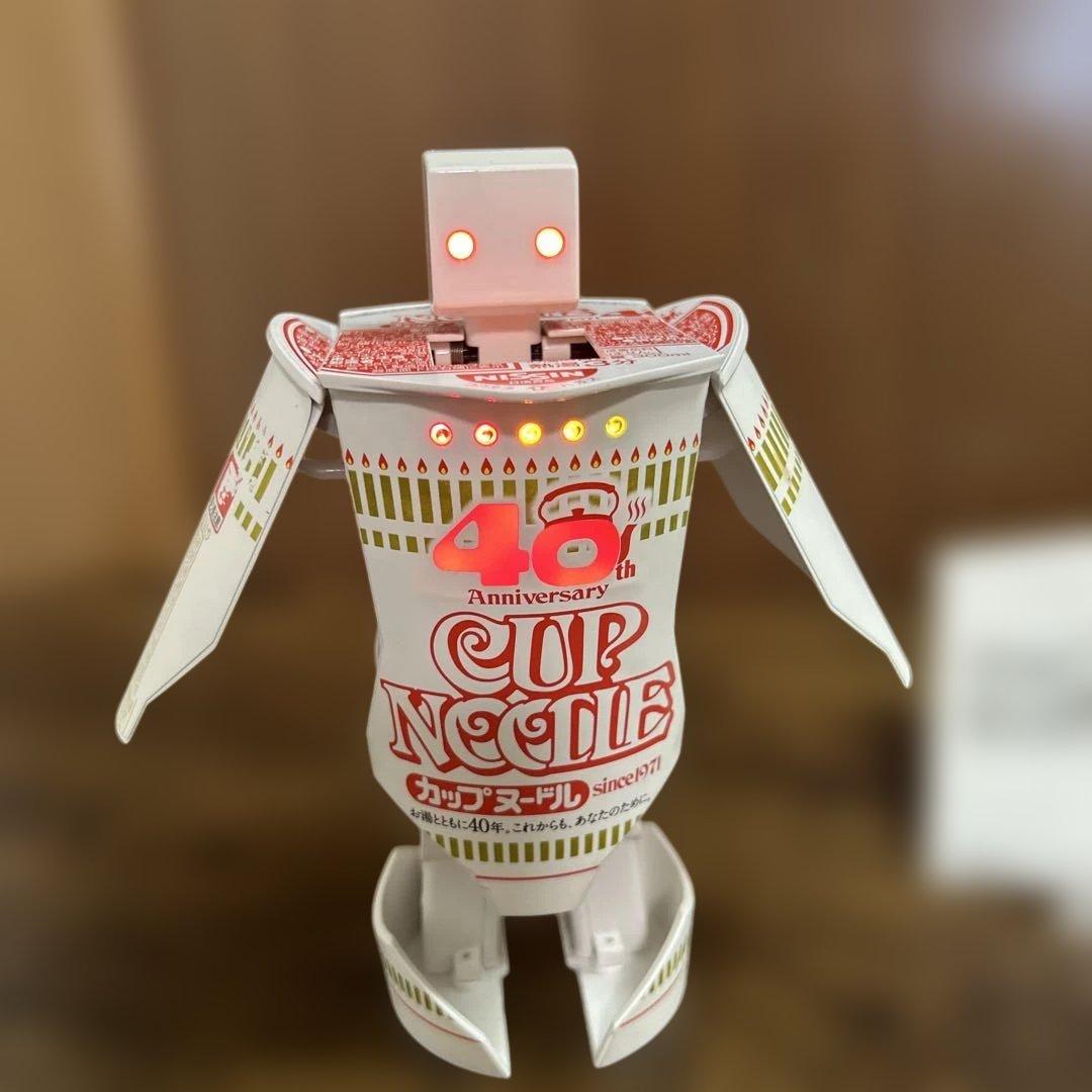 日清 カップヌードル 40周年記念 初代　ロボタイマー