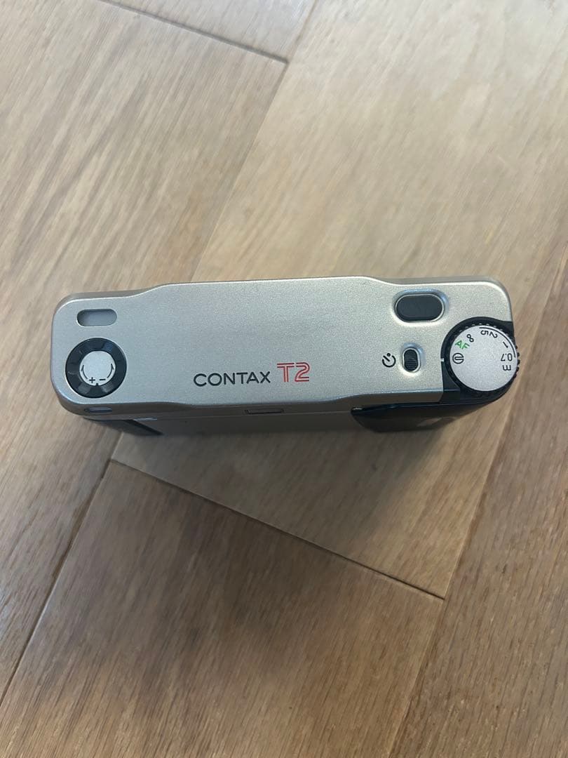CONTAX コンタックス T2 シルバー　通電確認済み