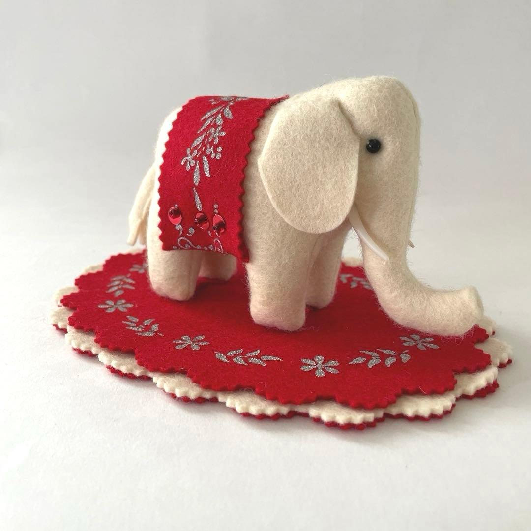 Steiff シュタイフClub限定 象の針刺し エレファント ピンクッション