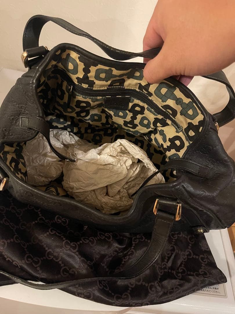 GUCCI　ブラウン　トートバッグ　グッチ