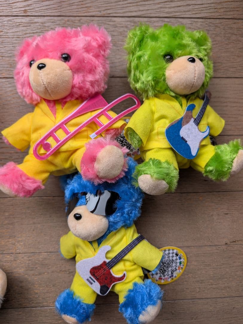 東京スカパラダイスオーケストラモチーフぬいぐるみ×クッション全種セット