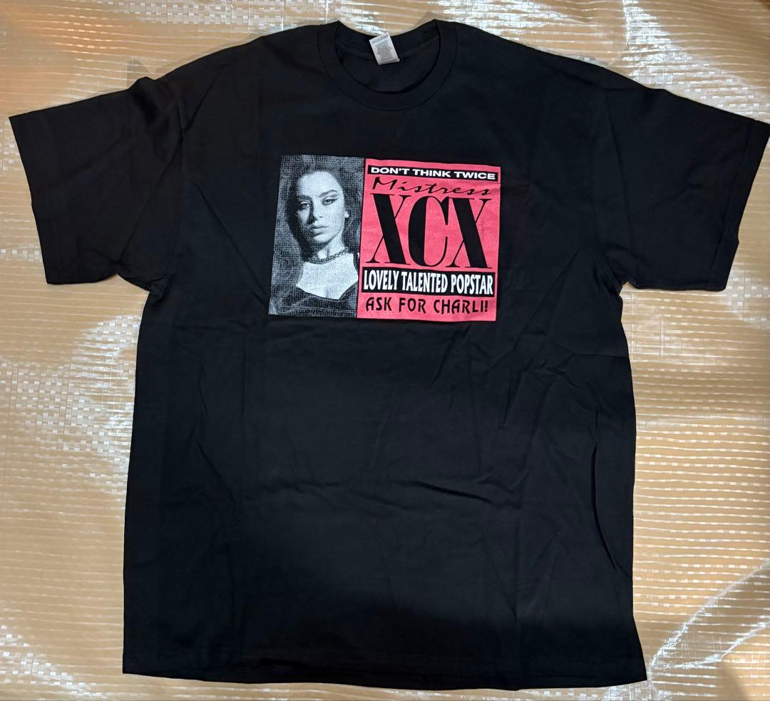 未使用新品 Charli XCXチャーリーXCX オフィシャルTシャツXXL