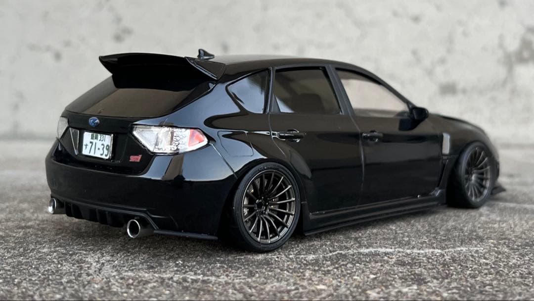 1/24 GRBインプレッサ　プラモデル　完成品