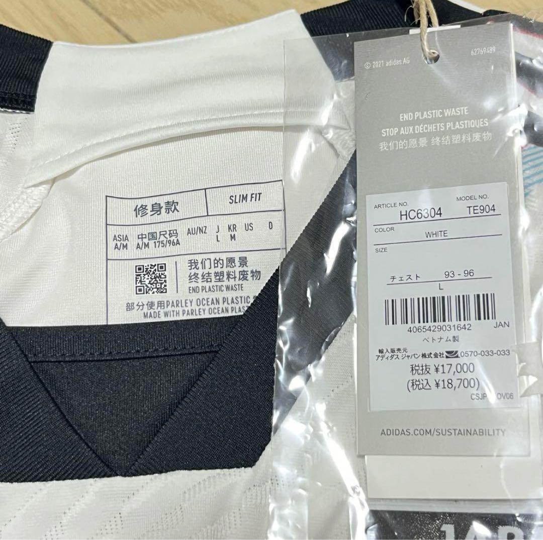 【新品】adidas 日本代表 オーセンティック ユニフォーム 長袖 Lサイズ