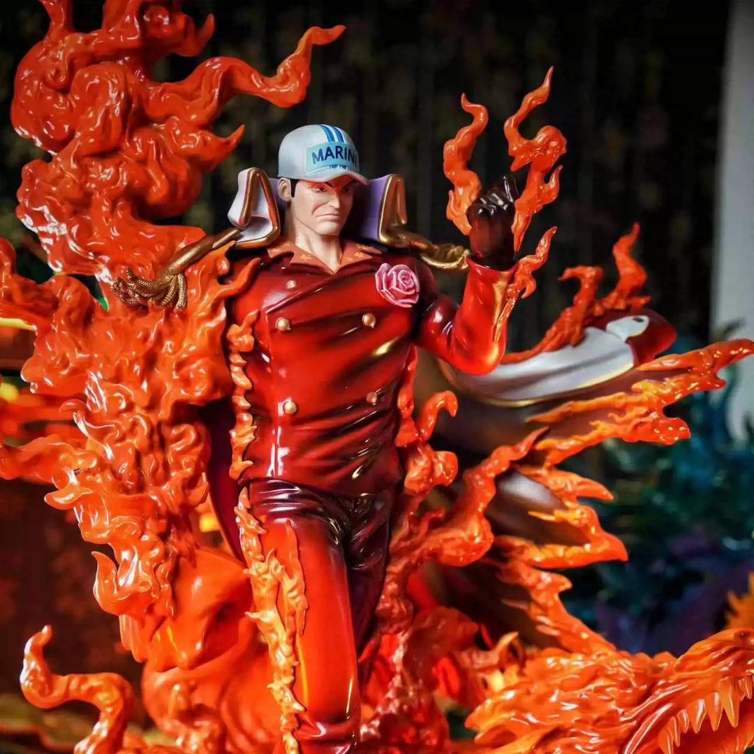 ワンピース 青キジ クザン 赤犬 サカズキ ガレージキット フィギュア2体セット