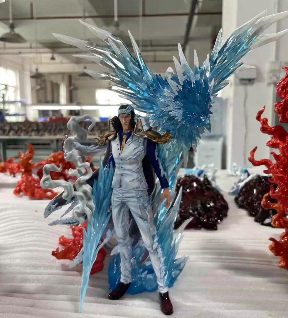 ワンピース 青キジ クザン 赤犬 サカズキ ガレージキット フィギュア2体セット