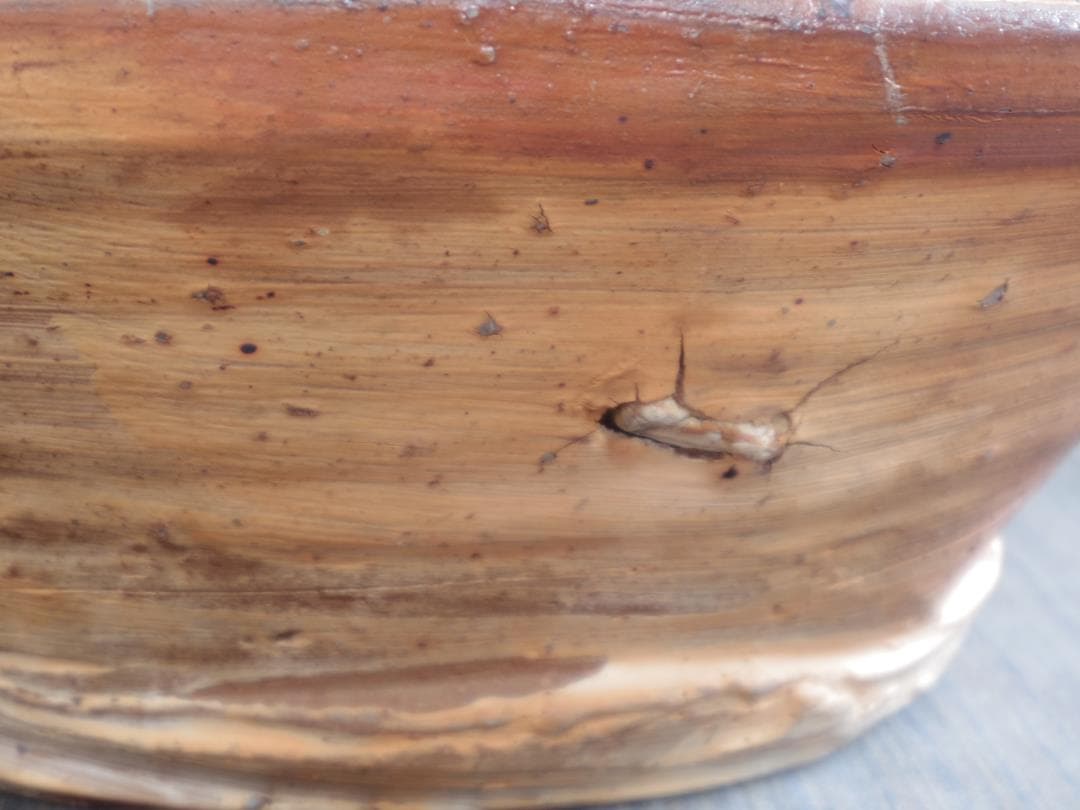 希少作★ジェフ・シャピロ【師：伊勢崎淳】粉引き大鉢《29ｃｍ》