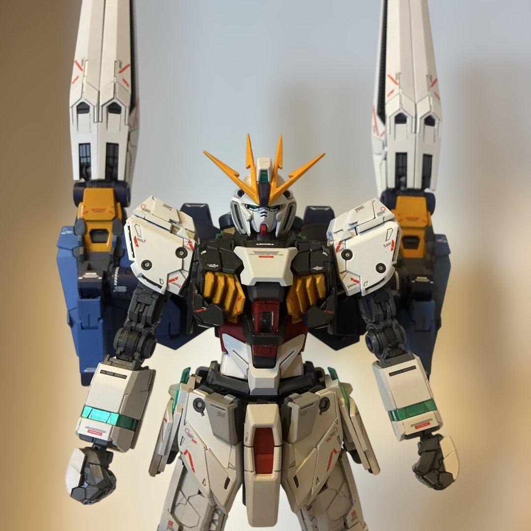 ★MGナラティブガンダムB装備【完全塗装】 ※νガンダムカラー