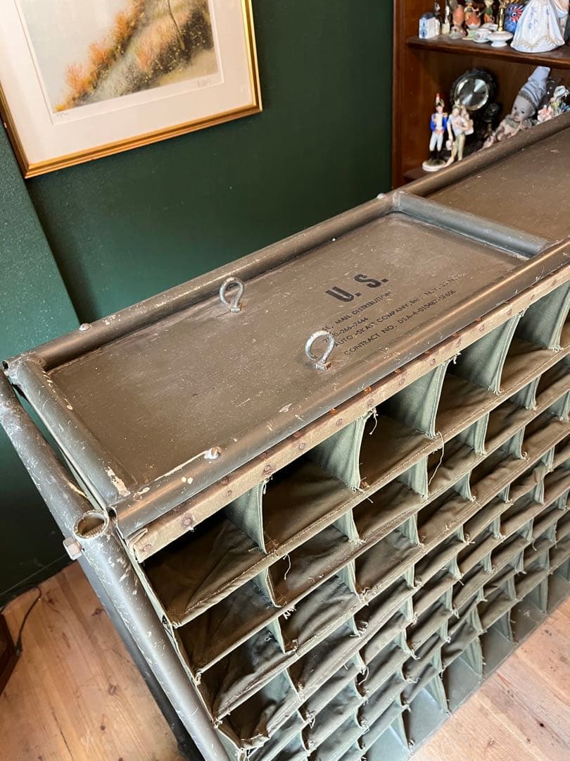 希少 米軍 自衛隊 ミリタリー 当時物 アンティーク ビンテージ 多収納 UL