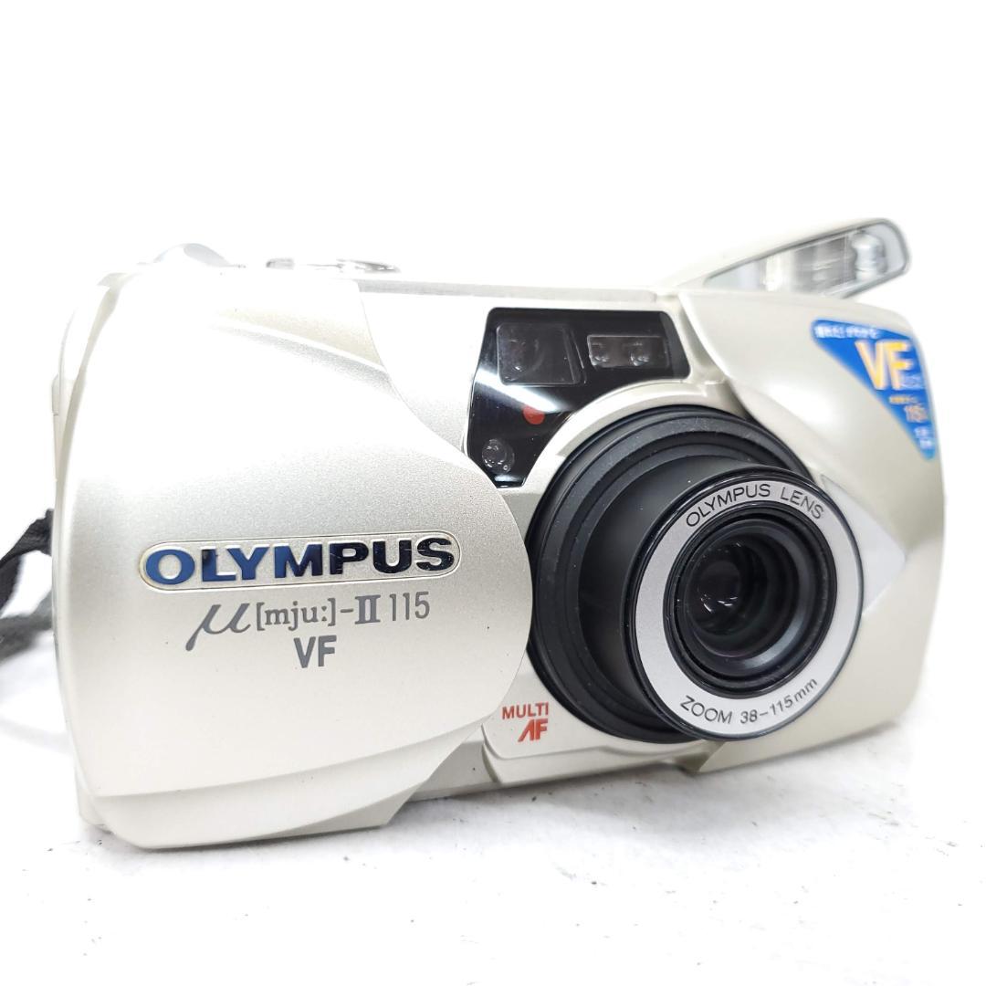 【動作確認済】 Olympus μ-Ⅱ115VF F0731-21ID y