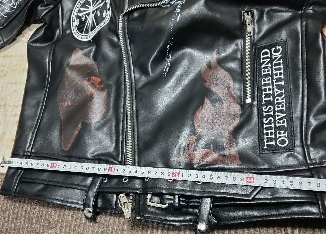 【大幅値下げ】bring me the horizon 海外 革ジャケット XL