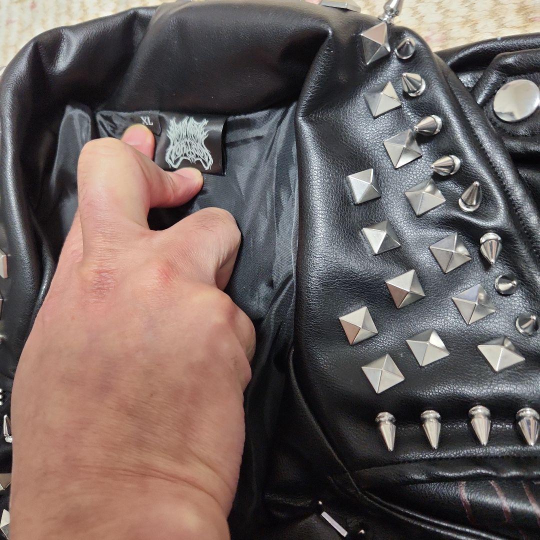 【大幅値下げ】bring me the horizon 海外 革ジャケット XL