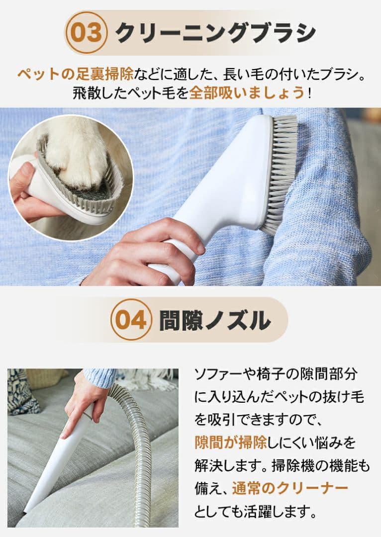 ペット用バリカンセット エアロボ