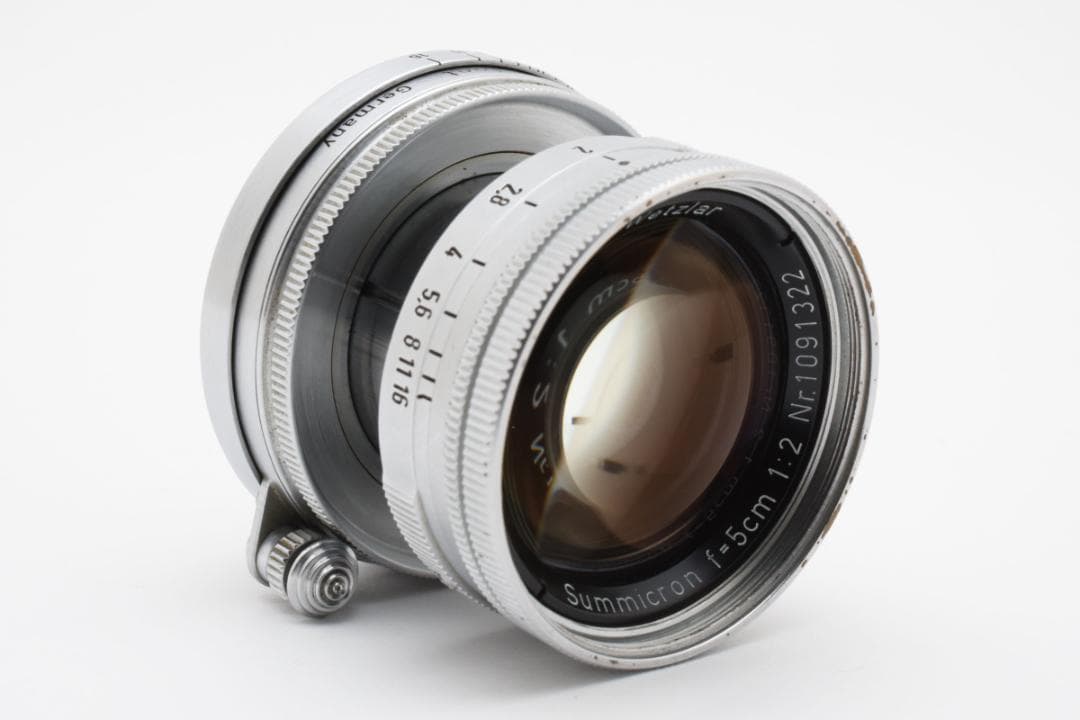 ライカ トリウムズミクロン Summicron 50mm f2 沈胴 Lマウント