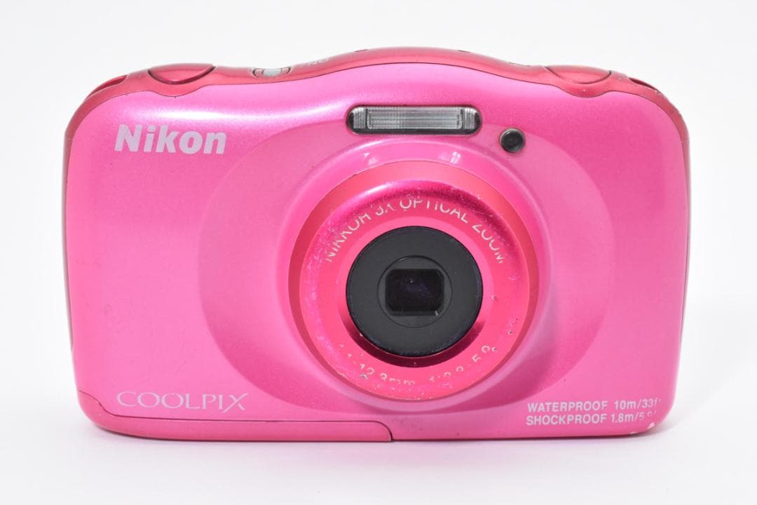 ニコン　Nikon COOLPIX W100 ピンク《SDカード付すぐ使えます》
