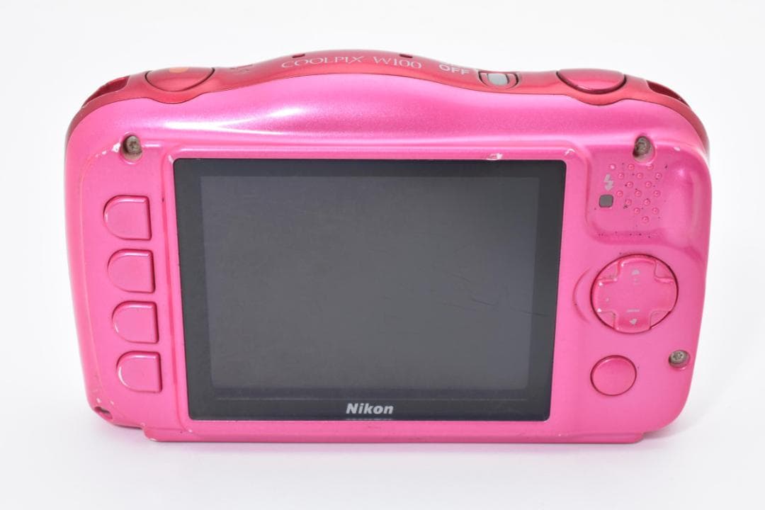 ニコン　Nikon COOLPIX W100 ピンク《SDカード付すぐ使えます》